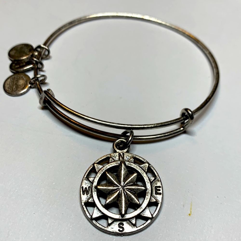 3/$20 Alex and Ani compass silver bracelet